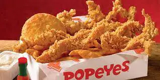 popeyes fried chicken menu update 2023